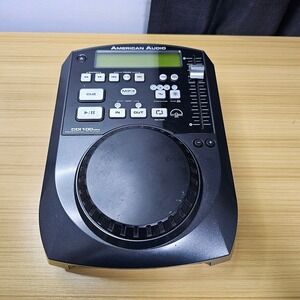 American Audio CDI 100 Profesional DJ CD Player Mixer Tested Working